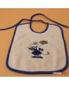 Blue bib