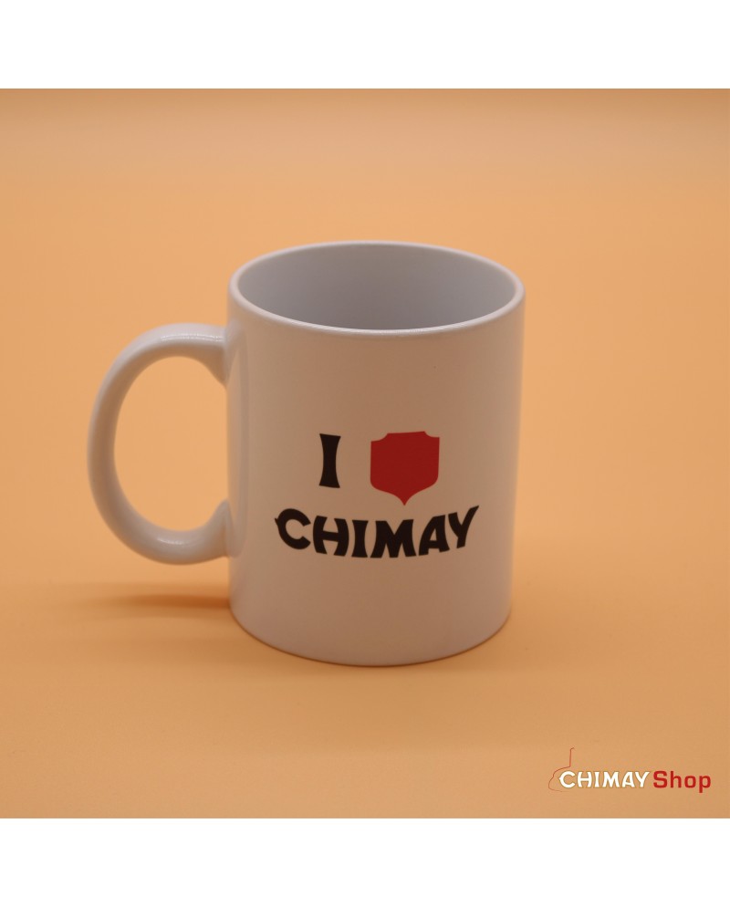 Découvrez Mug \"I love Chimay\" - Qualité exceptionnelle disponible sur notre boutique.