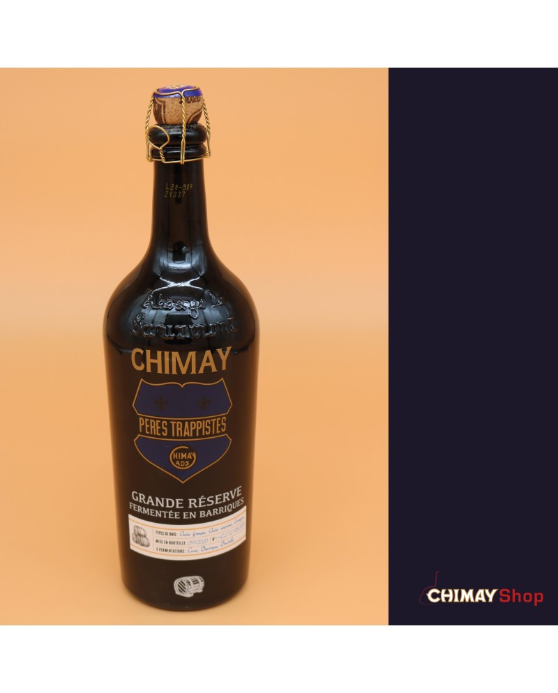Découvrez Chimay bleue fermentée en barrique \"Armagnac\" 75cl - Qualité exceptionnelle disponible sur notre boutique.