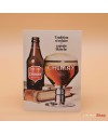 Vintage beige postkaart