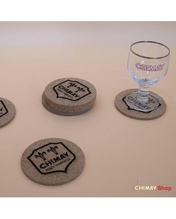 Set of cork coasters