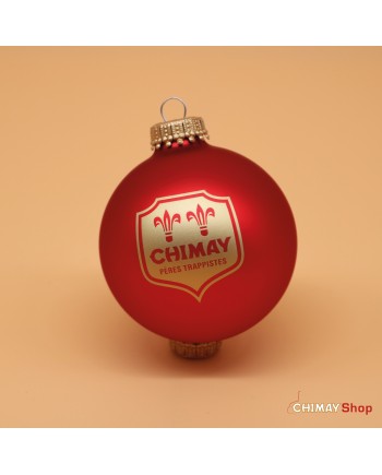 Boule de Noël Rouge