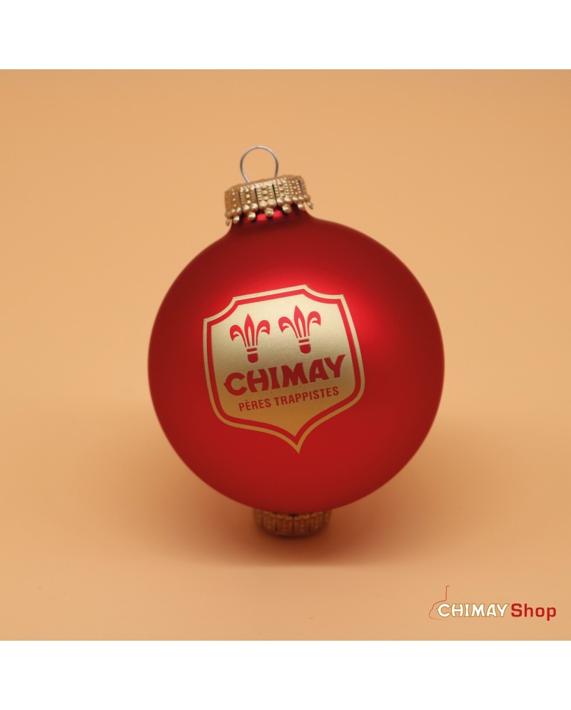 Red Christmas bauble