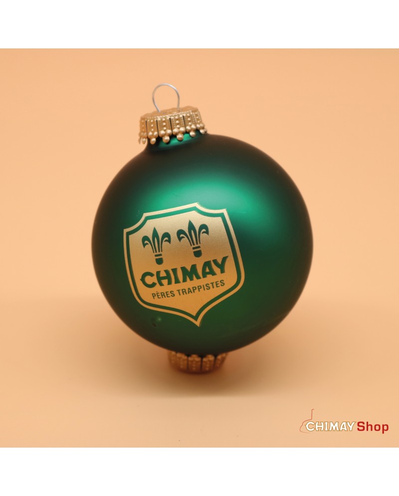 Boule de Noël Verte