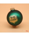 Boule de Noël Verte