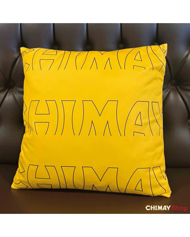 Coussin jaune