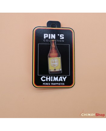 Pin's gele fles