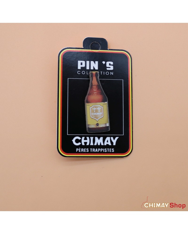 Pin's yellow bottle