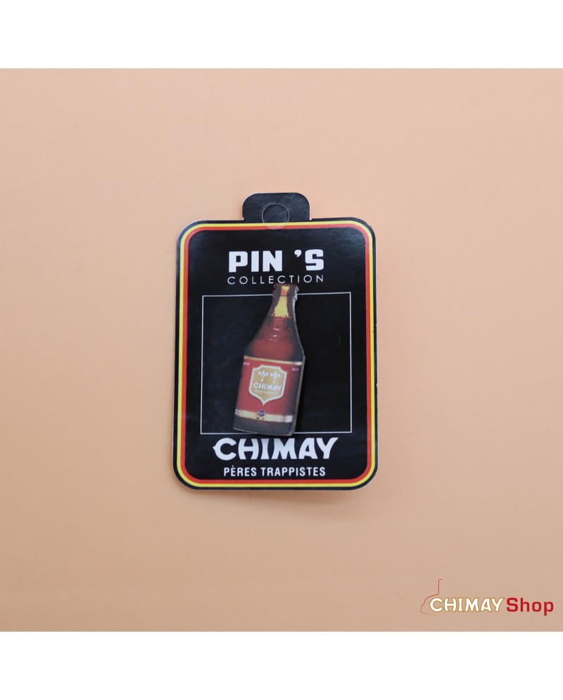 Pin's red bottle