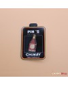 Pin's rode fles