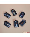 Pin's bouteille bleue