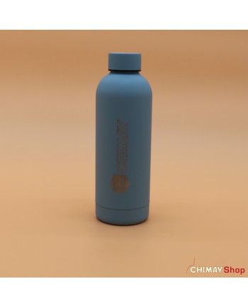 Blauwe fles