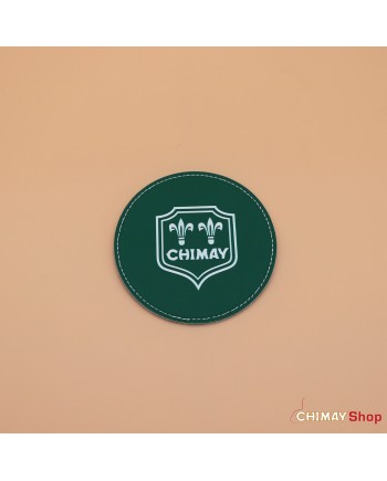 Sous-bock en similicuir - Vert